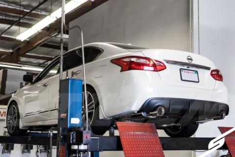 Nissan Altima Stainless Steel Axle-Back Exhaust System For 16-18 Nissan Altima 3.5 &amp; 2.5 Sedan Stillen