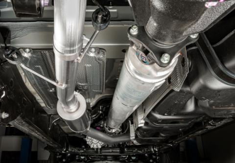 24-Present Toyota Tacoma Rear Exit Cat Back Exhaust with Polished Tip Stillen