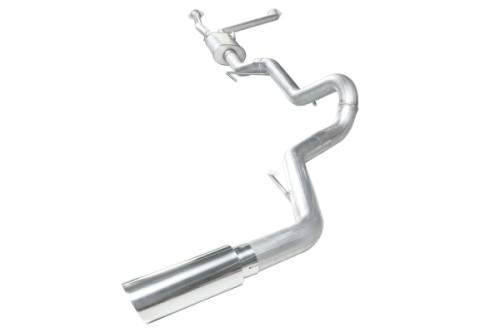 Tundra Cat Back Exhaust System Polished Stainless Steel Tip For 22-24 Toyota Tundra Stillen