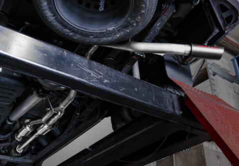 14-21 Toyota Tundra Cat Back Exhaust with Black Tip Stillen