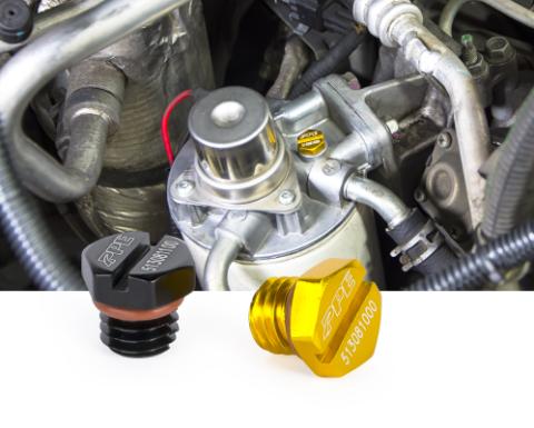 Air Bleeder Screw Black GM 6.6L PPE