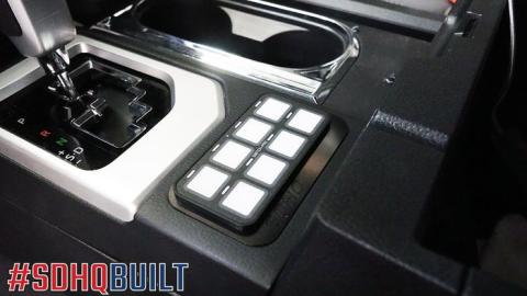 14-21 Tundra Billet Shifter Panel Switch Pro Mount Non-Leather Panel SDHQ Offroad