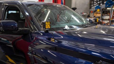 22-Present Tundra and 24-Present Sequoia A Pillar Mounts SDHQ Offroad