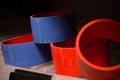 Intercooler Silicone Boot Set Black for Gen 1 MINI Cooper M7 Speed