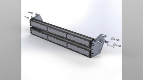 14-Present 4-Runner Lower Grille Led Mount Kit SDHQ Offroad