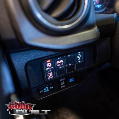 18-19 Tacoma/Lasered Access Cab Switch Pros Keypad Mount SDHQ Offroad