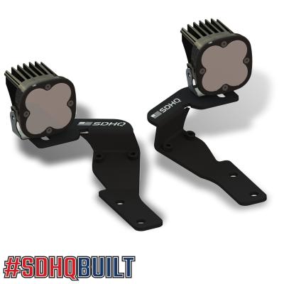 16-23 Tacoma A Pillar Mounts SDHQ Offroad