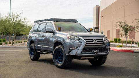 10-Present GX460 A Pillar Mounts SDHQ Offroad