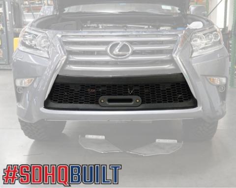 14-Present Lexus Gx460 Winch Kit Add On - Skids SDHQ Offroad