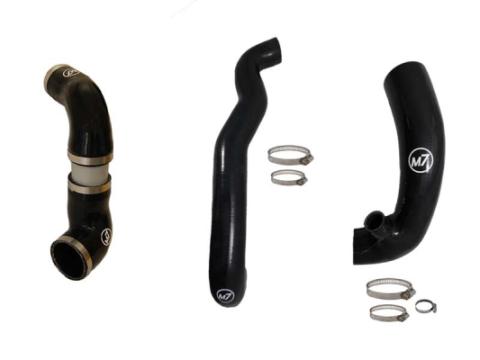 High Flow Intake & Intercooler Hose Kit Fits all R55 - R59 S Turbo Cars N14 Only Black M7 Speed