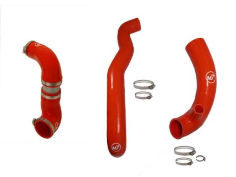 High Flow Intake & Intercooler Hose Kit Fits all R55 - R59 S Turbo Cars N14 Only Red M7 Speed