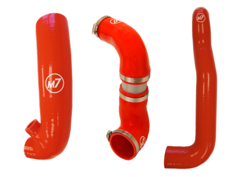 High Flow Intake & Intercooler Hose Kit Fits all R55 - R59 S Turbo Cars N14 Only Red M7 Speed
