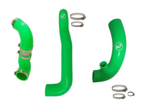 High Flow Intake & Intercooler Hose Kit Fits all R55 - R59 S Turbo Cars N14 Only Green M7 Speed