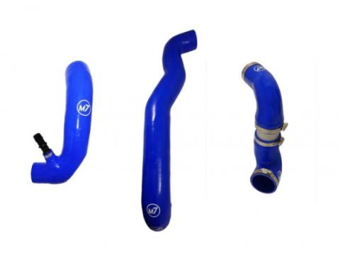High Flow Intake & Intercooler Hose Kit Blue M7 Speed