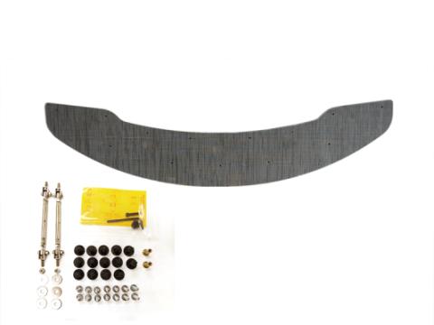 Tegris Splitter with Installation Kit Direct Bolt On & Lifetime Warranty 07-13 Hatchback 08-10 Clubman 09-10 Convertible R55 through R59 MINIs with a Standard Front Bumper Cover M7 Speed