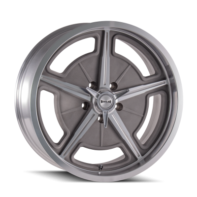 Ridler Wheels Aluminum Wheels 605 SL 18x9.5 Silver Machined 5 On 114.3 Bolt Pattern 0 Offset