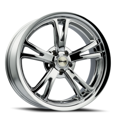 Ridler Wheels Aluminum Wheels 606 CH 17x7 Chrome 5 On 114.3 Bolt Pattern 0 Offset