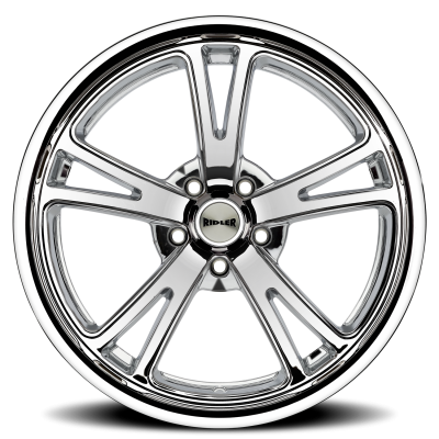 Ridler Wheels Aluminum Wheels 606 CH 17x7 Chrome 5 On 114.3 Bolt Pattern 0 Offset