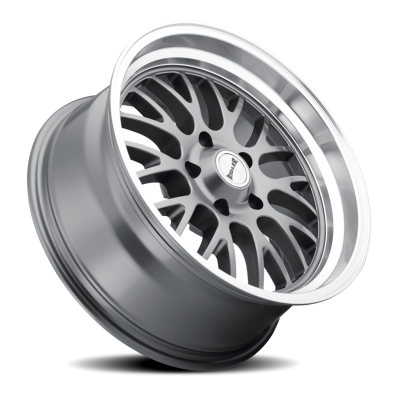 Ridler Wheels Aluminum Wheels 607 GY 20x10 Grey 5 On 114.3 Bolt Pattern 0 Offset