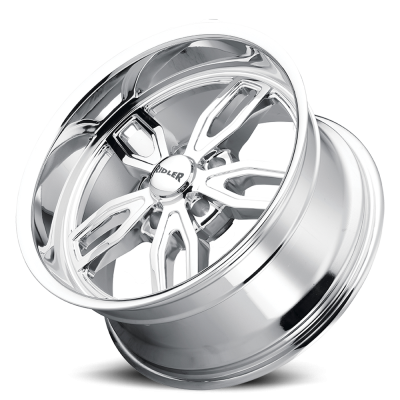 Ridler Wheels Aluminum Wheels 608 CH 20x8.5 Chrome 5 On 114.3 Bolt Pattern 0 Offset