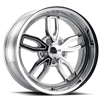 Ridler Wheels Aluminum Wheels 608 CH 18x8 Chrome 5 On 114.3 Bolt Pattern 0 Offset
