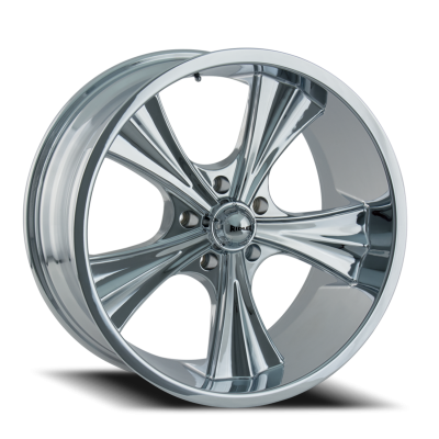 Ridler Wheels Aluminum Wheels 651 CH 22x9.5 Chrome 5 On 115 Bolt Pattern 18 Offset