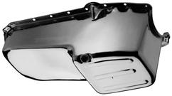 Oil Pan Street Type Unit Chrome Plated Steel Fits Small Block Chevy 1980-1984 Proform