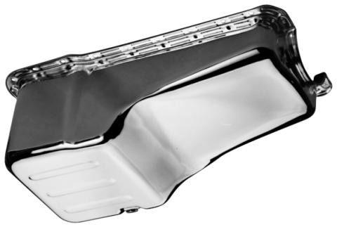 Engine Oil Pan Street Model Chrome Plated Fits SB Ford 221-260-289-302 Engine Proform