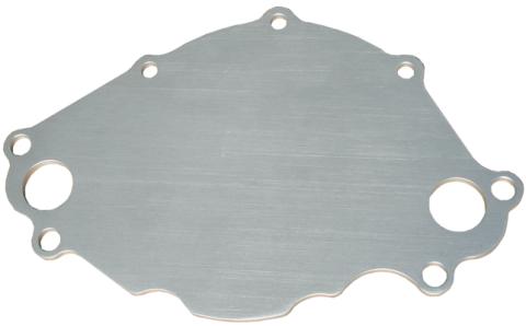 Water Pump Backing Plate SB Ford Engines Billet Aluminum Natural Finish Proform