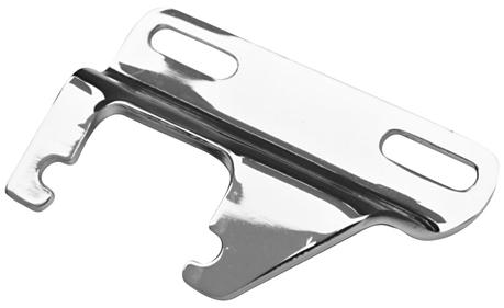 Alt. Bracket Fits SB Chevys Thru 68 Side Mount with Headers Chrome Steel Proform