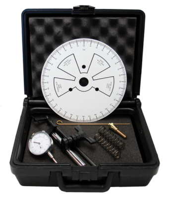 Camshaft Degree Wheel Kit Universal 9 Inch Wheel with Dial Indicator Steel Kit Proform