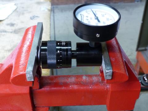 Engine Valve Spring Tester With Micrometer Combo Mini Vise or Arbor Use 0-600 LB Range Proform