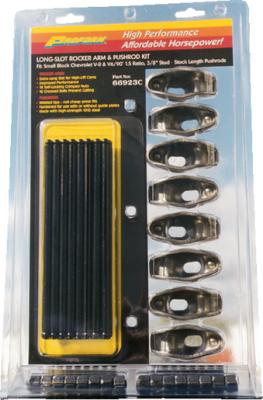 Eng Rocker Arm And Push Rod Kit Long Slot Style 1.5 Ratio 3/8 Stud SB Chevy Proform