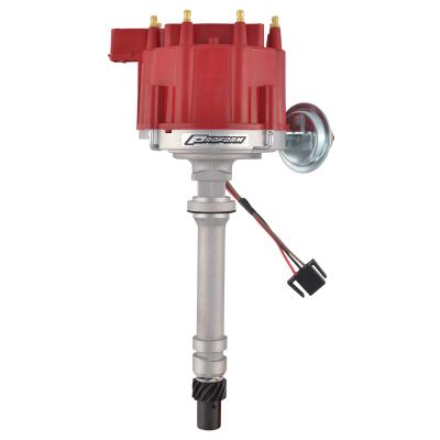HEI Distributor Hi-Performance Built-In Coil Red Cap Chevy V8 Engines 55-82 Clamshell Pack Proform