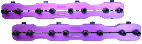 Engine Rocker Arm Stud Girdles Aluminum For SB Chevy 7/16 Stud Sold as Pairs Proform