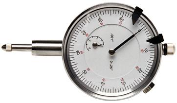 Dial Indicator Universal 0-.00 Inch Range No Base or Mounting Device Included Proform