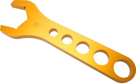 Aluminum AN Hex Wrench 16AN 1-.50 Inch Fittings Orange Anodized Aluminum Proform