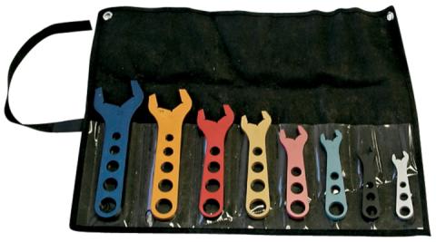 Aluminum AN Wrench Set 8 Pieces Includes Sizes -3AN through -20AN Aluminum Proform