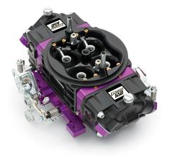 Black Race Series Carburetor 650 CFM Mechanical Secondary Black/ Purple Proform