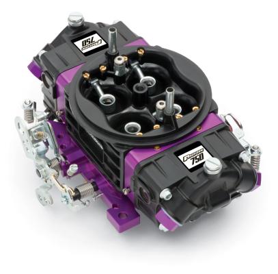 Black Race Series Carburetor 750 CFM Mechanical Secondary Black/ Purple Proform