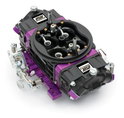 Black Race Series Carburetor 1050 CFM Mechanical Secondary Black/ Purple Proform