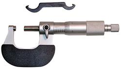 Micrometer Measures 0 to 1 Inch Range in .0001 Increments Steel Plastic Carrying Case Included Proform