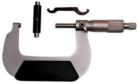 Micrometer Measures 2 to 3 Inch Range in .0001 Increments Steel Plastic Carrying Case Included Proform