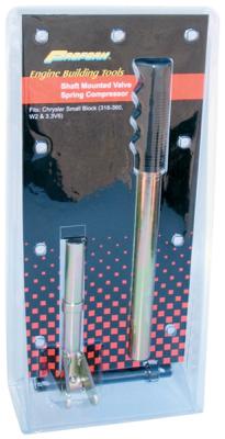 Engine Valve Spring Compressor On-Engine Shaft Mounted For Big Block Chrysler V8 Engine Cylinder Heads Black Steel Proform