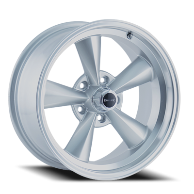 Ridler Wheels Aluminum Wheels 675 SL 15x7 Silver Machined Lip 5 On 114.3 Bolt Pattern 0 Offset