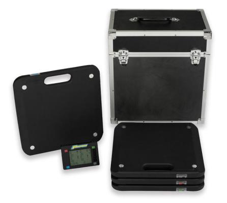 Slim Wireless Vehicle Scale System 7,000LB Capacity 1,750LB Per Pad Rating Includes 4 Pads Proform
