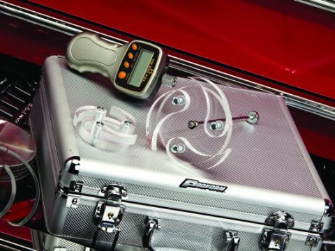 Piston Ring Friction Measuring Tool 0-12 LB Digital Gauge Fit Bores 2.377-6.250 Inch Foamed Lined Hard Shell Case Proform