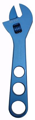 Adjustable AN Fitting Wrench Fits AN Fitting Sizes 3AN-8AN Blue Anodized Billet Aluminum Proform