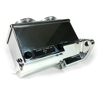 Brake Master Cylinder Remaster Polished Left Port 1 Inch BAER Brakes