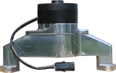 Electric Engine Water Pump Aluminum Polished Finish Fits BB Chevy Engines Proform